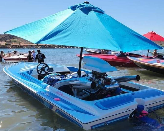 Big Block Chevy Umbrella Mount Head mounted