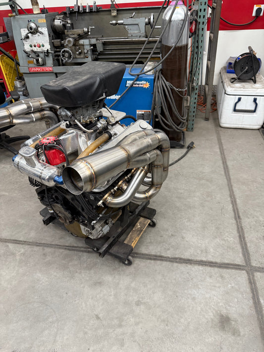 Custom Over the Transom jetboat headers