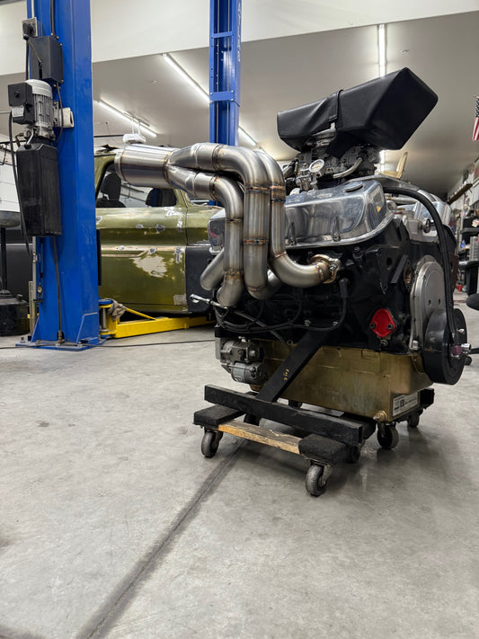 Custom Over the Transom jetboat headers