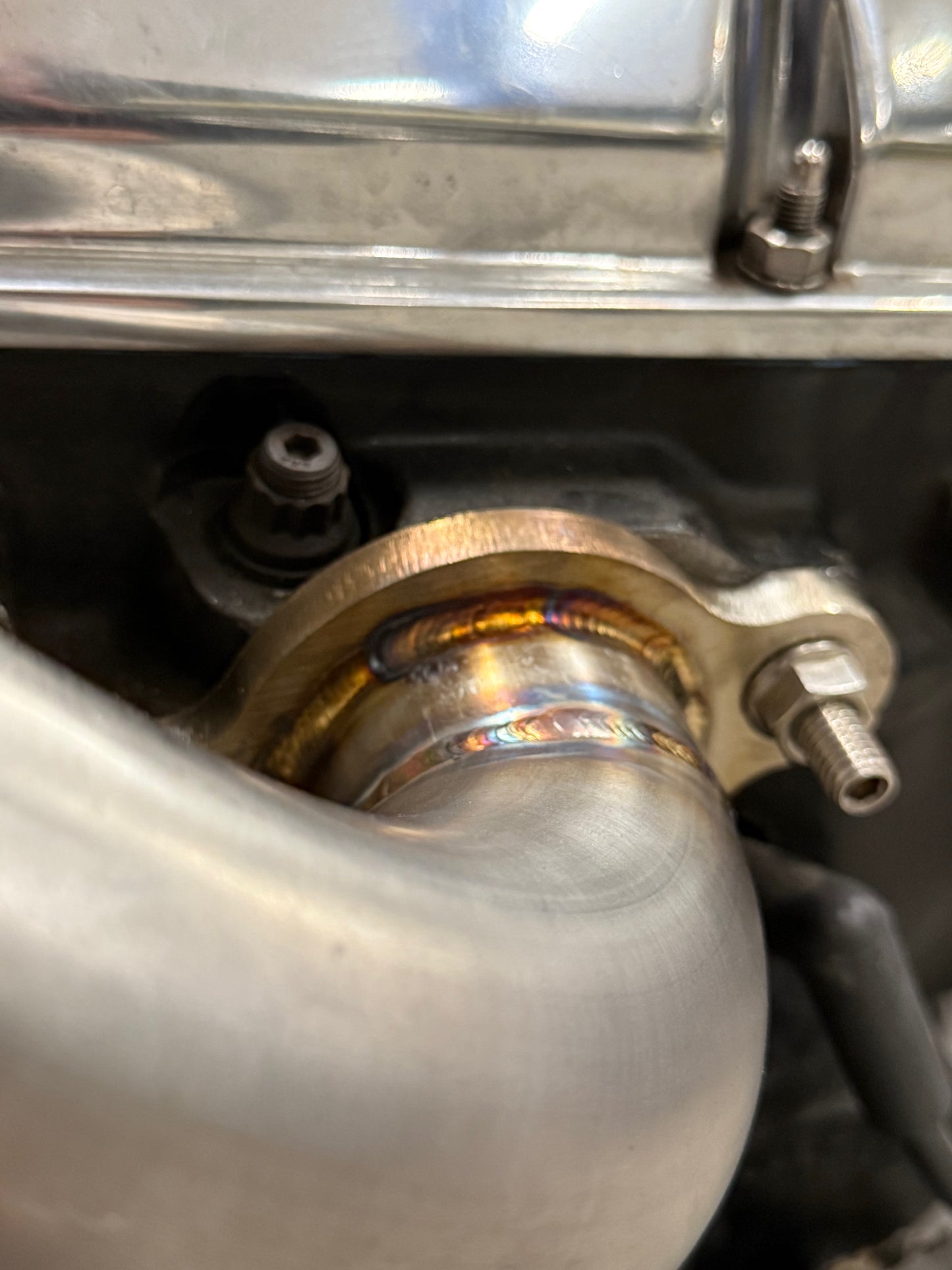 Custom Over the Transom jetboat headers