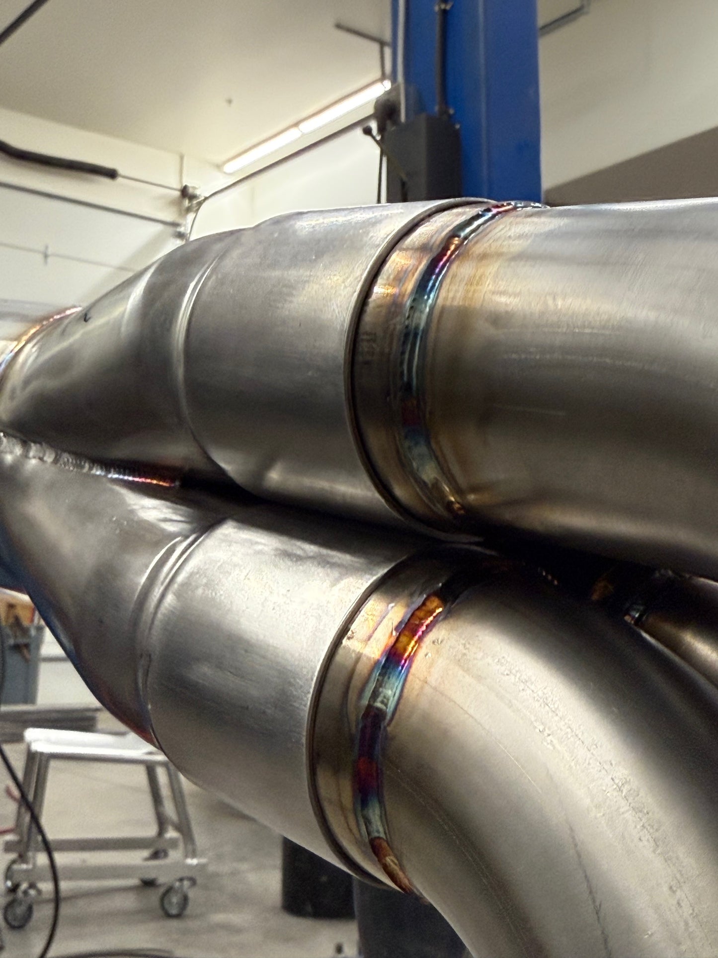 Custom Over the Transom jetboat headers